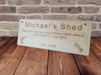 Image 3 of Personalised Wooden Signs