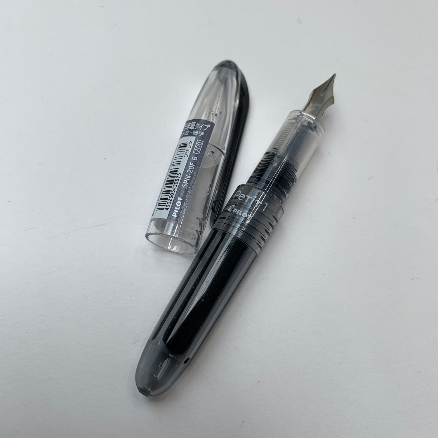 Pilot Petit1 Tiny Fountain Pen from Japan + 3 spare cartridges