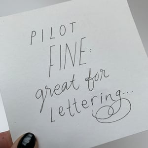 Pilot Super Sign Pen - Fine (waterproof ink)