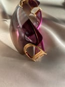 Image 3 of Dior Sunglasses with Purple & Gold Detail