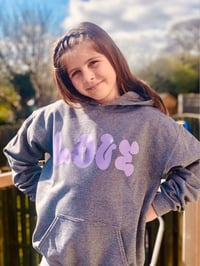 Image 2 of Layla LOVE hoodie - child