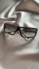 Image 2 of Chanel Black Diamanté Sunglasses 