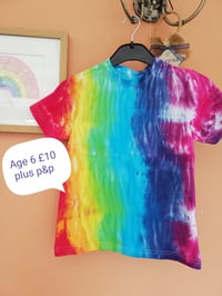 Rainbow shibori ages 3+