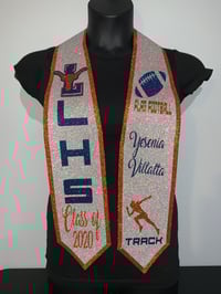 Image 4 of Full Glitter Graduation Stole