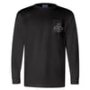 Pipe & Chain Logo - Black Longsleeve
