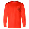 Pipe & Chain Logo - Orange Longsleeve