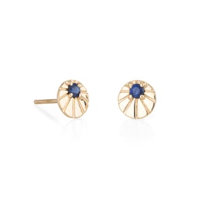 Image of Sapphire Ursa Earrings