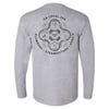 Pipe & Chain Logo -Gray Longsleeve
