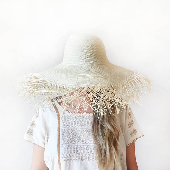 Image of Medusa Handwoven Fine Weave Jipijapa Sun Hat