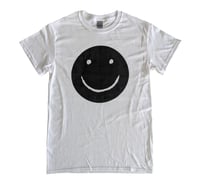 Image 1 of HⒶPPY White T-Shirt