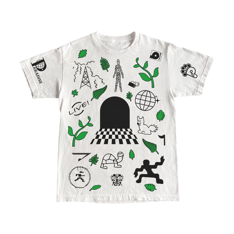 All Over Print "Paradise by Deep Gnome" T-Shirt
