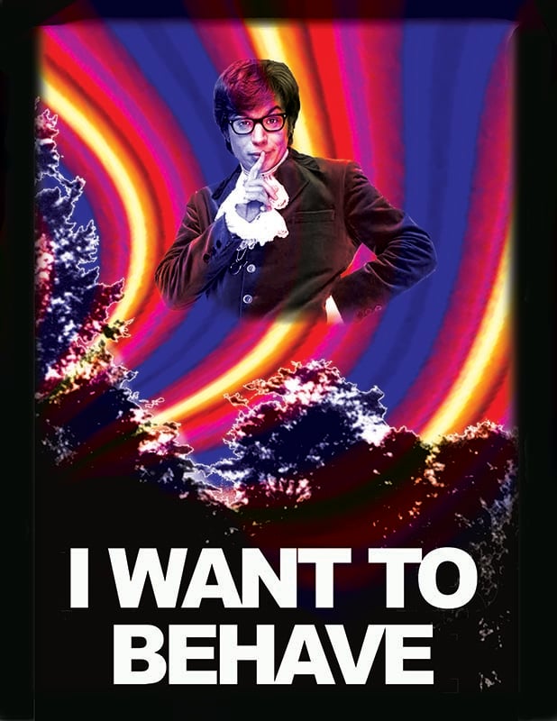 Image of I Want to Behave By Bookhouse Designs