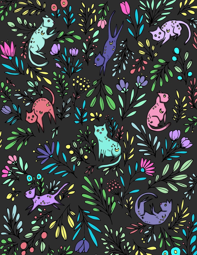 Image of Kitties by Elaine Johnson