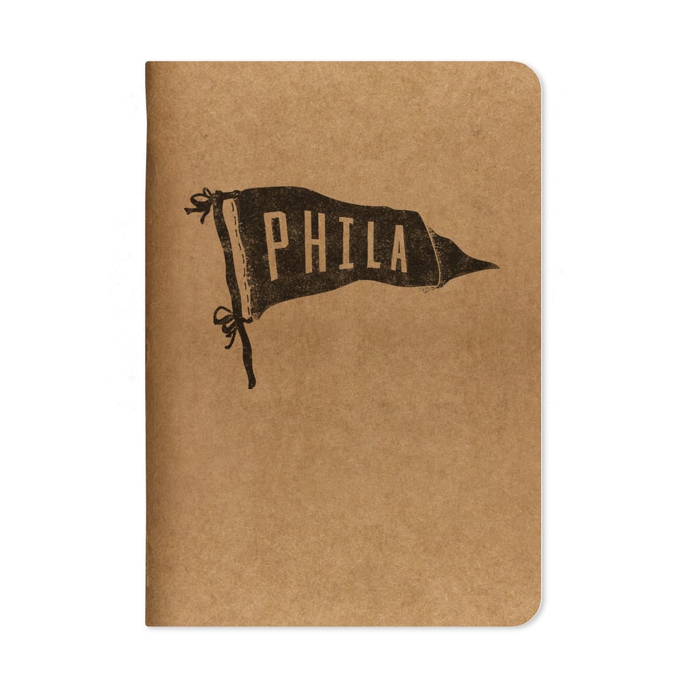 Image of Phila Pennant Kraft Notebooks