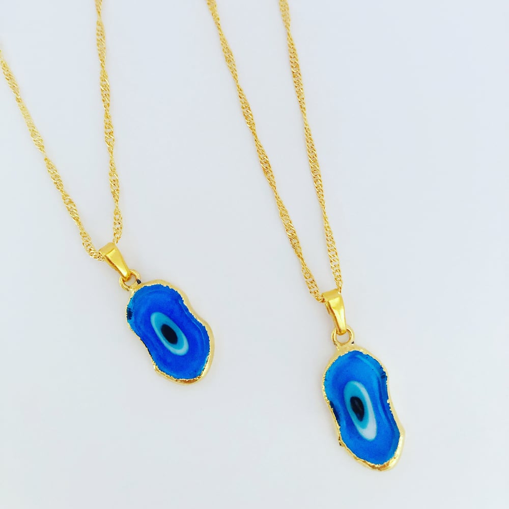Image of “Authentic” Evil Eye Pendant Necklace 