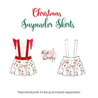 Christmas Suspender Skirts