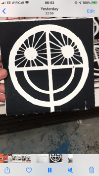 Image 1 of Laughter Lines ( black and white)