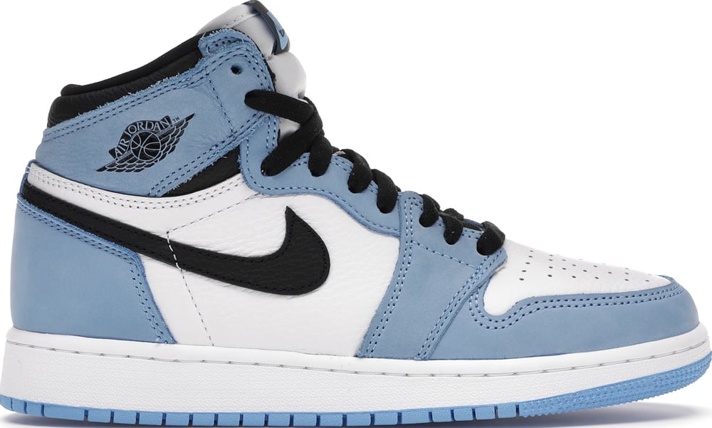 Image of Nike Retro Air Jordan 1 "University Blue" Sz 6.5 