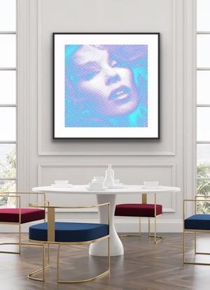 Kylie Electric - Poured Acrylic on Canvas 