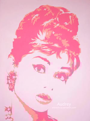 Audrey - Original - Acrylic on Canvas 