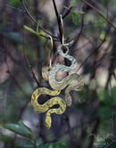 Image 1 of Brass Snake Earrings II