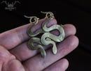 Image 2 of Brass Snake Earrings II