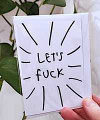 Image 2 of LET'S FUCK - CARD