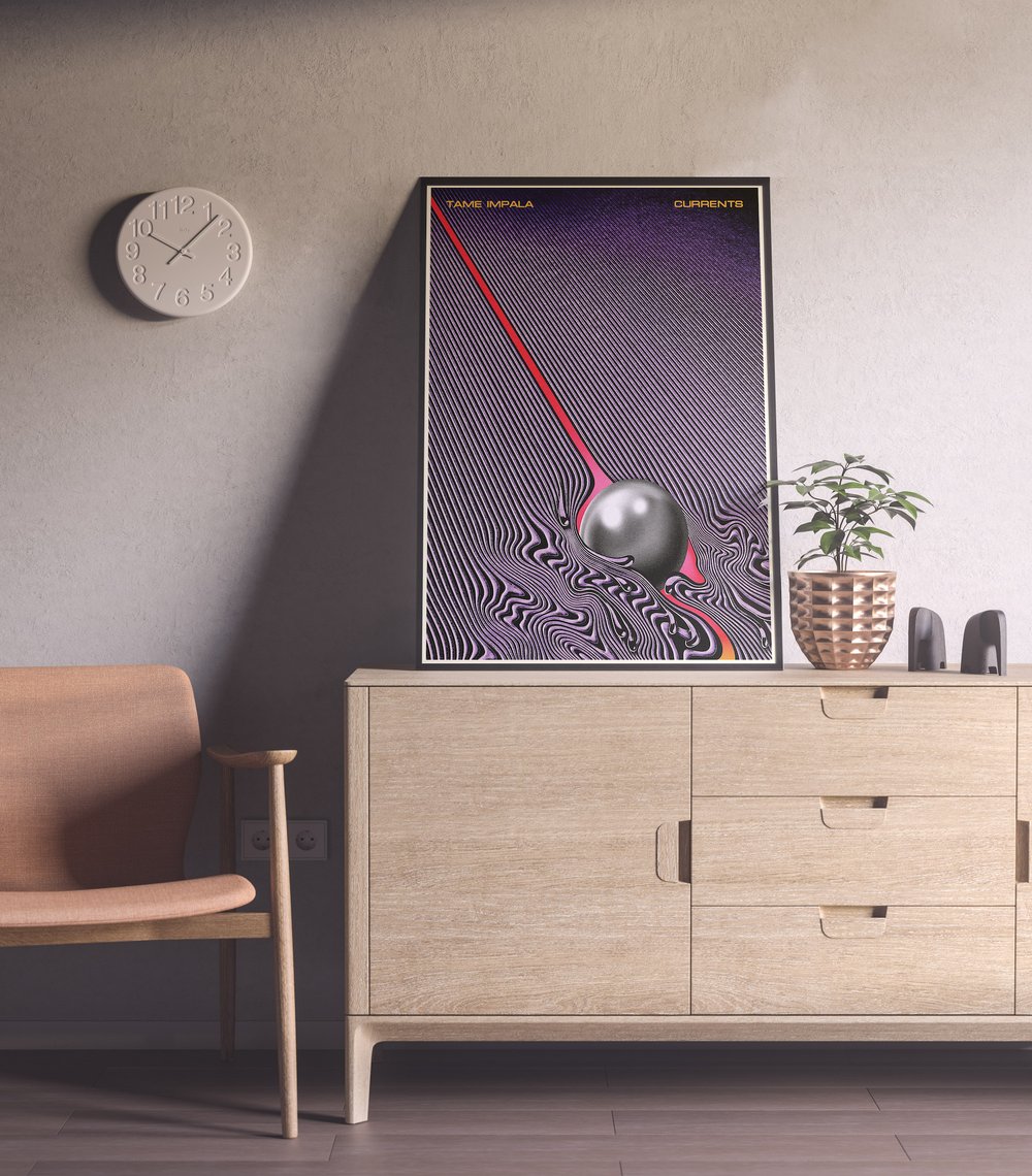 Tame Impala - Currents Album Cover Poster Print