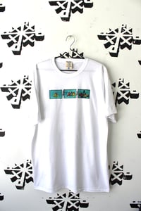 Image of exactly where it’s at tee in white 