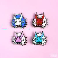 Image 1 of Oni Punk Enamel Pins