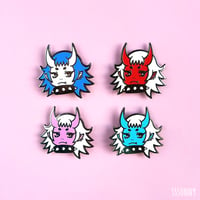 Image 1 of Oni Punk Enamel Pins