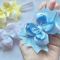 Image 3 of Baby Girl Hair Bow  Headband or Clip
