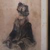 Estampe  XIXème "La parisienne"