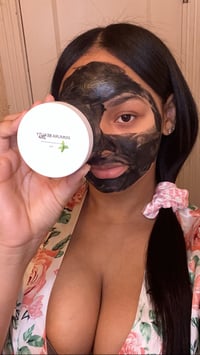 Image 3 of Peppermint Charcoal Facial Clay Mask 