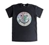 HⒶPPY Tie-Dyed Black T-Shirt