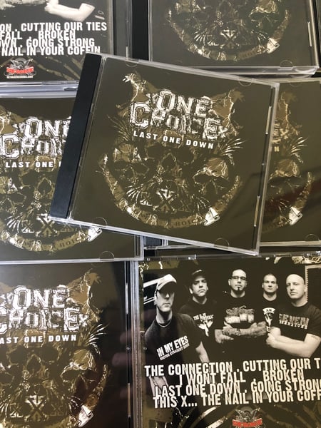 Image of One Choice ‘Last One Down’ cd/ep on New Age Records