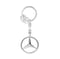 Image of Mercedes-Benz Star Key Ring - Silver