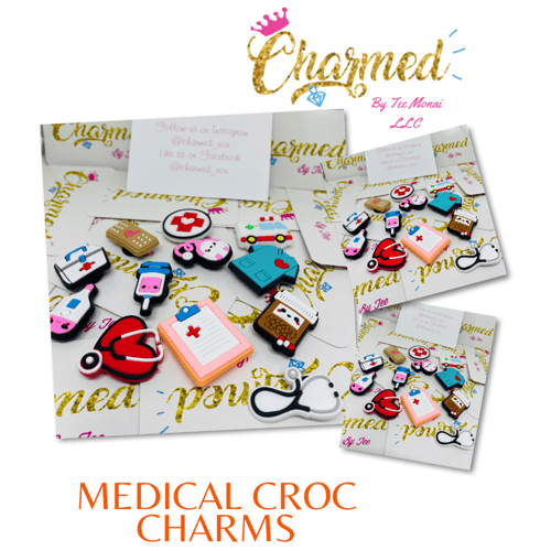 Image of Croc charms ( silicone )✨✨🥰