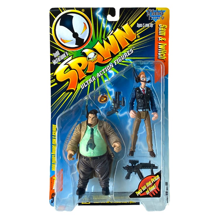 Spawn Sam & Twitch Action Figure [2-Pack] (1996)