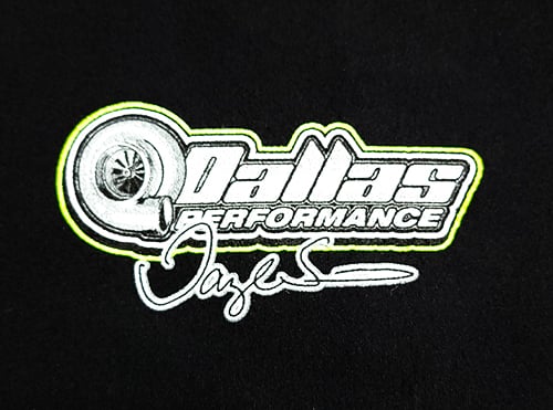 Dallas Performance T-Shirt w/Green Outline
