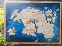 Image 2 of Tamriel fantasy resin map