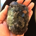 Green Fluorite Cluster