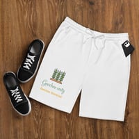Image 1 of Men's fleece shorts w Geechee logo