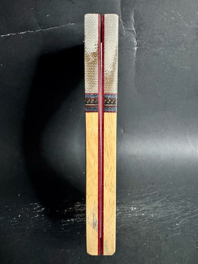 Image of G-carta Micarta & Spalted Tamarind Segmented Knife Scales