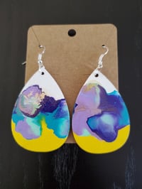 Image 1 of Yellow Divide Earrings