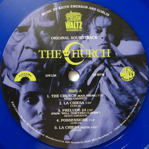 Keith Emerson and Goblin - The Church [Original Soundtrack] (Blue Vinyl)