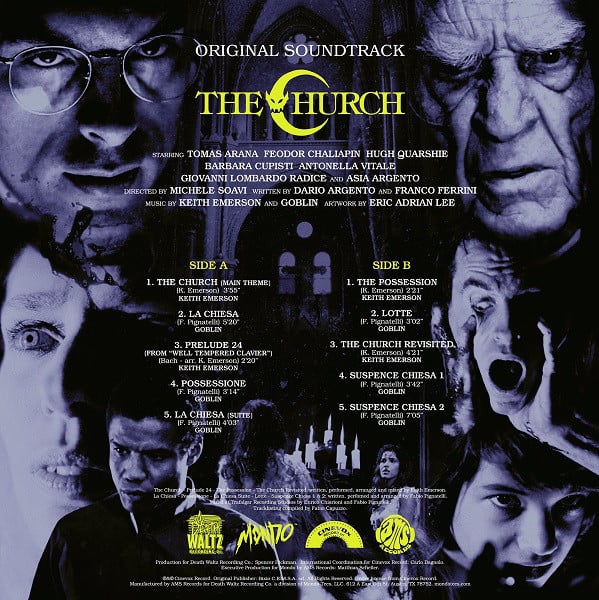 Keith Emerson and Goblin - The Church [Original Soundtrack] (Blue Vinyl)