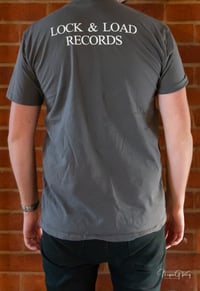 Lock & Load Records Grey Shirt 