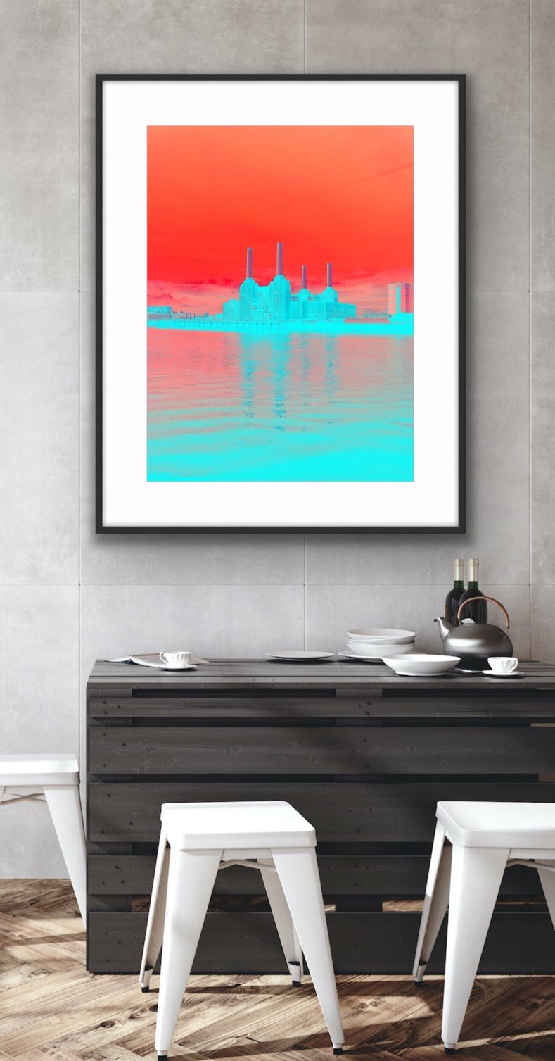 Fire & Water - Battersea Power Station - Limited Edition Print 2/25