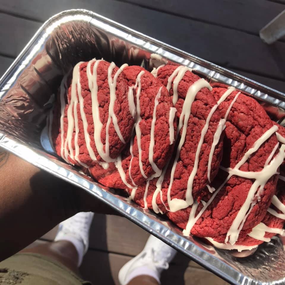 Tasty Red Velvet Cookies 